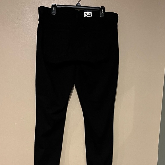 TF15450 **GAP** MID RISE SKINNY FIT WOMENS JEANS sz18/34R BLACK - Picture 3 of 12